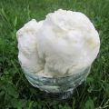 Rabarbersorbet