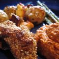 Örtbakad halloumipotatis med salsa romesco och[...]