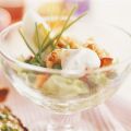 Västkustsallad med vitlöksdressing