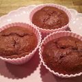 Chokladmuffins m Banan & Jordnötssmör
