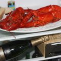 Sol, hummer och champagne!