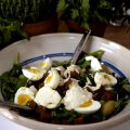 Försommarsallad med dragondressing