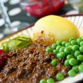 Köttfärssås - köttfärs med brunsås