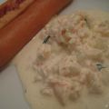 Kokt med räksallad