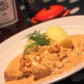 Stroganoff på fisk
