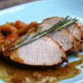 Fläskkött med honung och ingefära