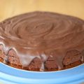 Chokladtårta med körsbärsfyllning (LCHF)