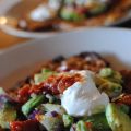 Våfflor med texmex fyllning