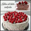 Hallon och lakrits semifreddo