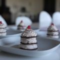 Minibakelse med noblesse och jordgubbsgrädde