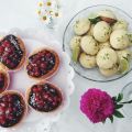 Hallon- och kokosmazariner
