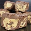 PEANUTBUTTER COOKIE DOUGH FUDGE