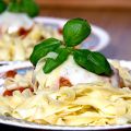 Italienska köttbullar med pasta