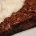 Mariannekladdkaka med Mariannegrädde