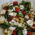 Potatissallad med jordgubbbar och chevre samt[...]