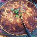 Glutenfri paj med spenat, färsk lax och räkor,[...]