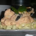 Varmrätten - Skaldjurspasta!