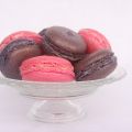 Lavendel + hallon macarons!