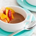 Chokladcreme med citrussallad