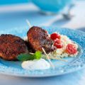 Lammkebab på spett