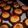 Halloween cupcakes (choklad och apelsincupcakes)