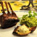 Påsklammet: Grillade lammracks med ärtpuré[...]