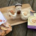 Rabarber- och citruscheesecake i glas