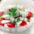 Sallad på rädisor