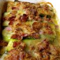 Zucchini med kantareller