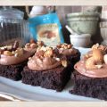 GLUTENFRIA CHOKLADBROWNIES MED CHOKLADFROSTING,[...]