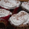 Cupcakes med marängglasyr