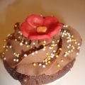 Chokladcupcakes med choklad/mascarpone frosting