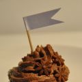 Cupcakes med chokladmoussefrosting
