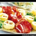 Parmesanmousse med parmaskinka