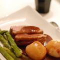 Ankbröst med rosépepparsås