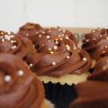 Mini cup cakes med nutellatouch