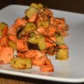 Enkel Lax och auberginepytt (Lchf, Mejerifritt)