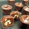 CHOKLAD-  OCH JORDNÖTSCUPS