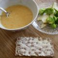 Lunch: Linssoppa m broccolisallad