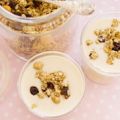 Smoothie med apelsin och müsli