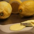 Citronmacarons med smörkräm och ganache