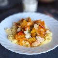 Kryddig squashröra till pasta