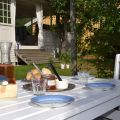 Frukost i solen