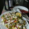 Somrig färskpotatissallad med grekiska smaker