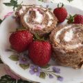 Glutenfri chokladrulltårta med fyllning av vit[...]
