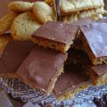 Glutenfria havrerutor med choklad
