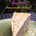 Banankaka med glasyr