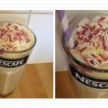 Kaffe & polkagris milkshake