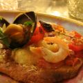 Husmors minipizza frutti di mare med hemodlad[...]