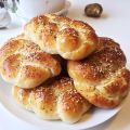 Glutenfria flätade frallor